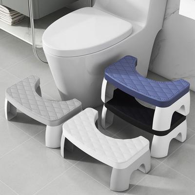Sgabello per WC da 7 pollici, resistente, facile e sano, per movimenti intestinali, allevia le emorroidi, stitichezza, sgabello per WC ergonomico