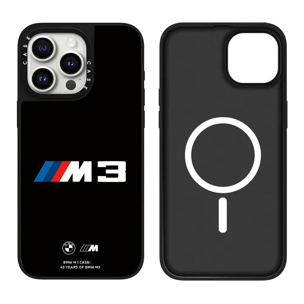Blue Black Red For Bmw M Power M3 Emblem Car Phone Case For IPhone 17 16 15 14 13 12 11 Pro Max X XR Plus Phone Shell Sticker hkvr74