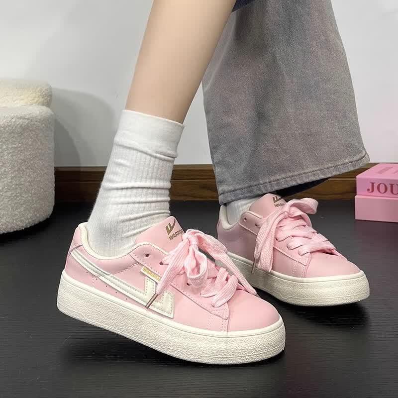 Warrior Women s K643BR Thick Sole Casual Skate Shoes 37