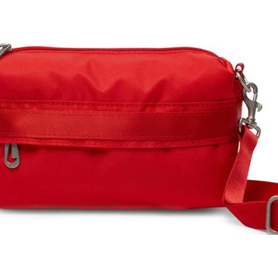 Fabric Shoulder Bag Unisex Red Casual CW9304-657
