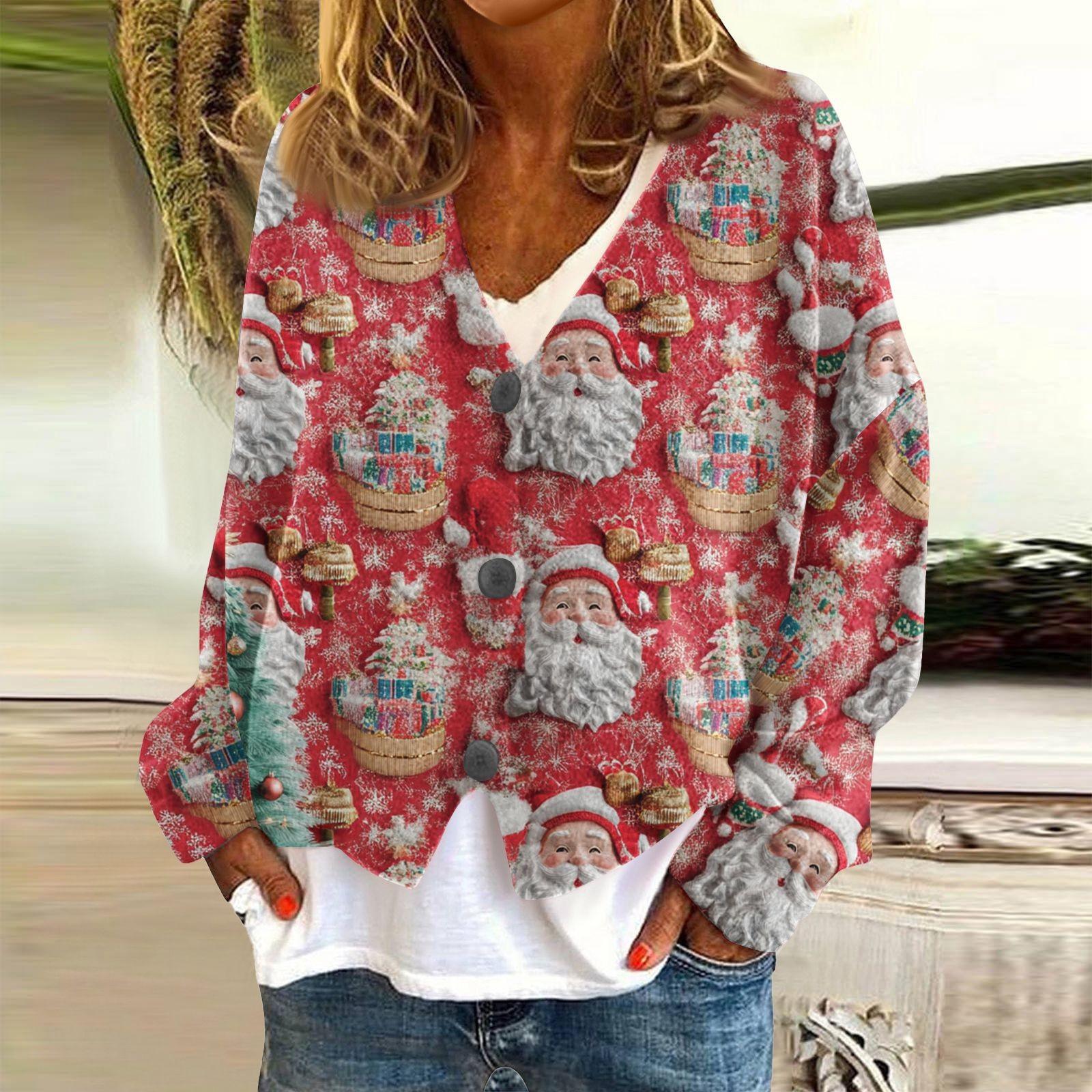 

Женское модное короткое пальто, повседневное, с длинным рукавом, с принтом, однобортный плюшевый топ M красный