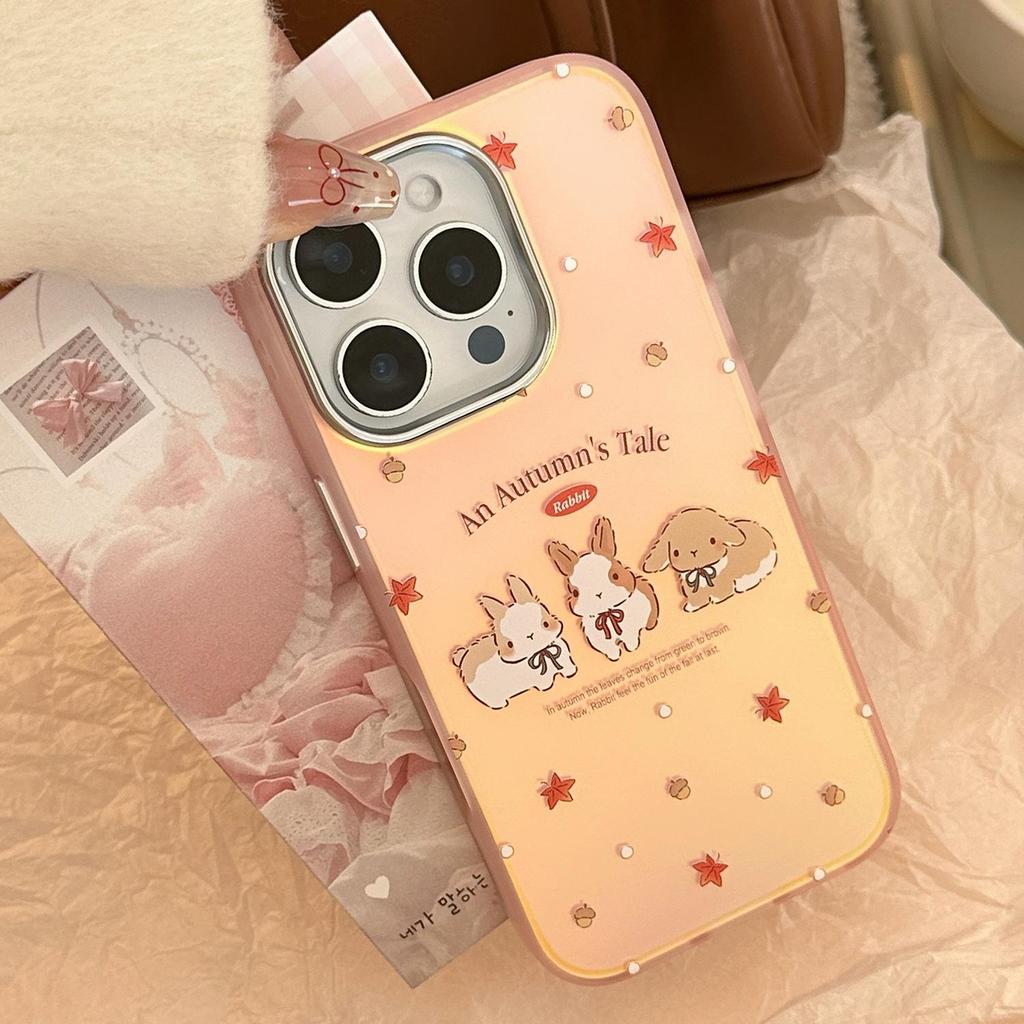 Adorabile Custodia per Telefono a Coniglio per iPhone 17 e iPhone 17 Pro Max