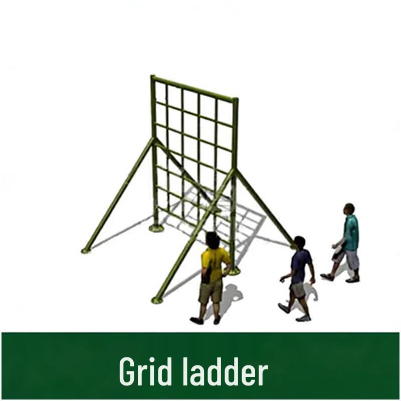 JINGRUIDA 600m Obstacle Course Grid Ladder