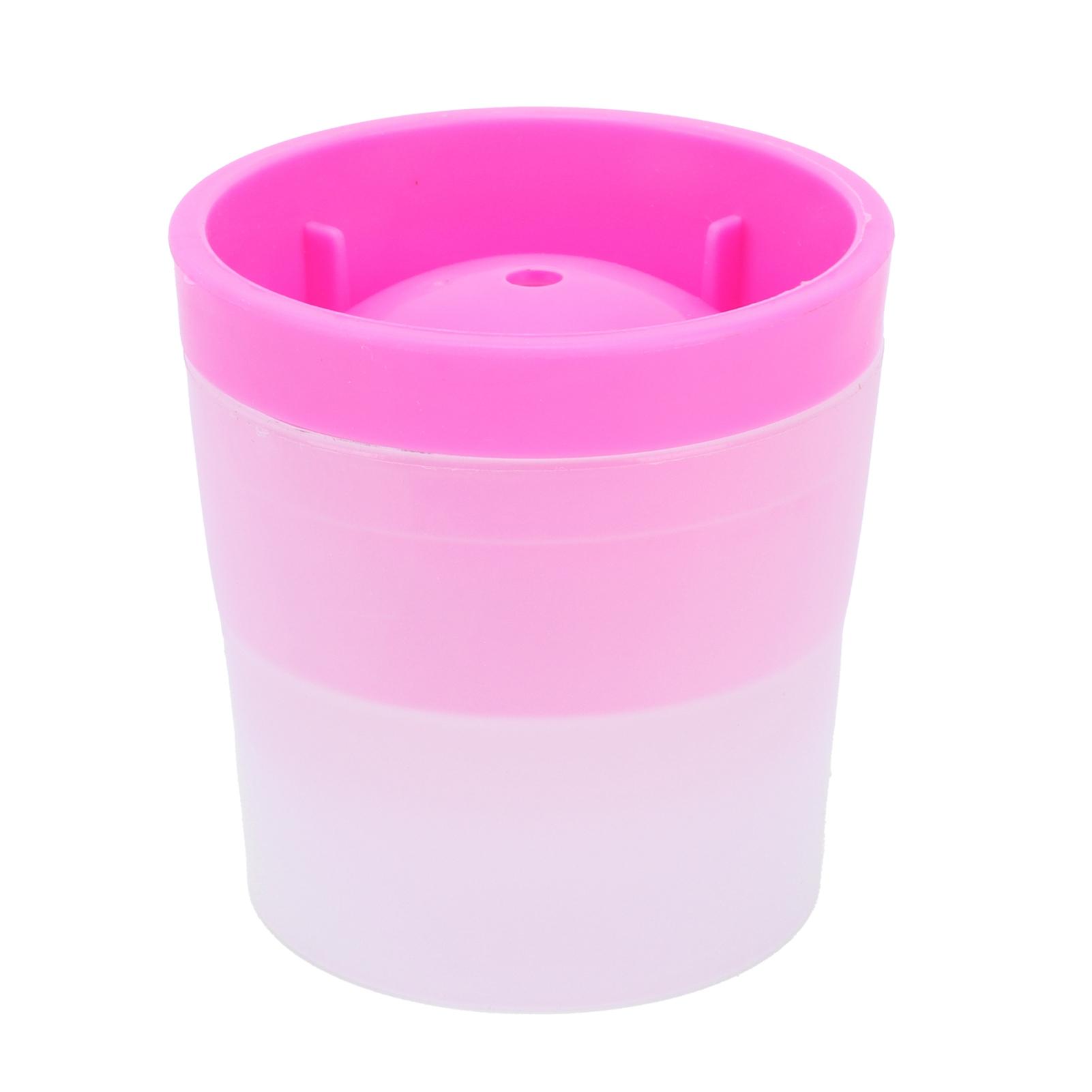 

Форма для льда одинарная пищевая круглая для приготовления ледяных шариков для виски для бара, дома, вечеринки бежево-розовая светло-розовый