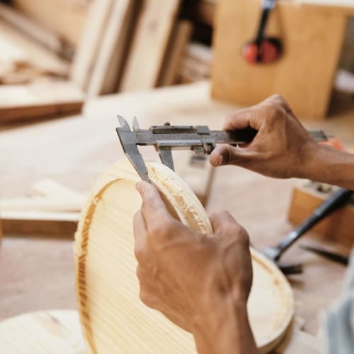 HFS(R) 100mm Vernier Caliper, Stainless Steel, Vernier Pocket Caliper for Measuring Outer and Inner Diameters and Steps