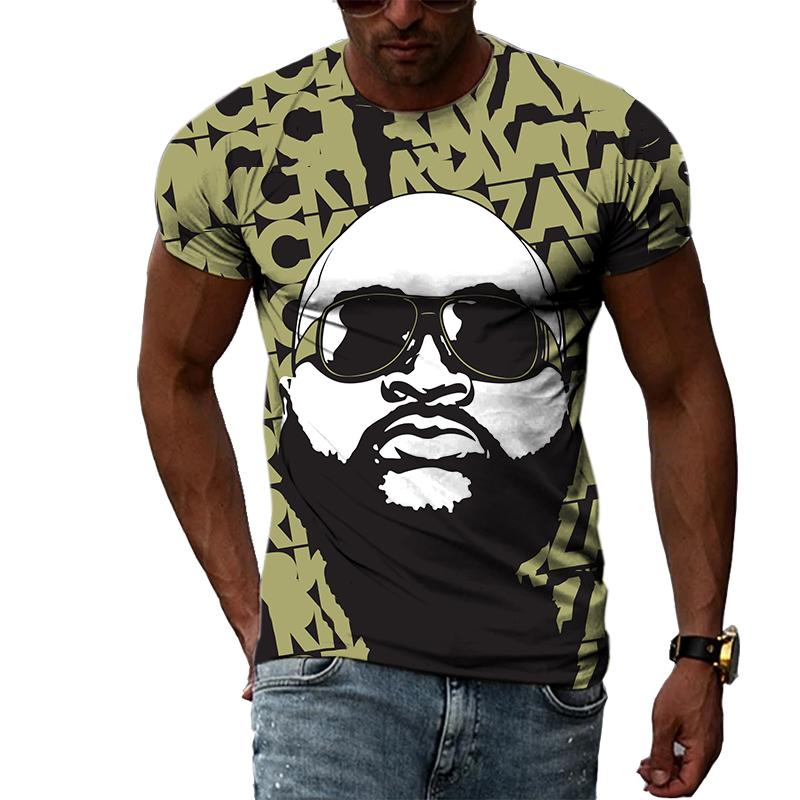 

Модные 3D хип-хоп забавные футболки с рисунком для мужчин, летние повседневные футболки в уличном стиле с круглым вырезом и короткими рукавами, топы 6XL