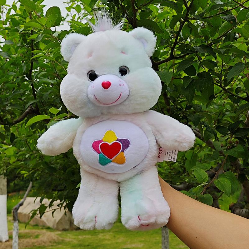 Carebears Rainbow Bear Doll Love Bear Plush Doll Genuine Sakura Care Bear Plush Doll