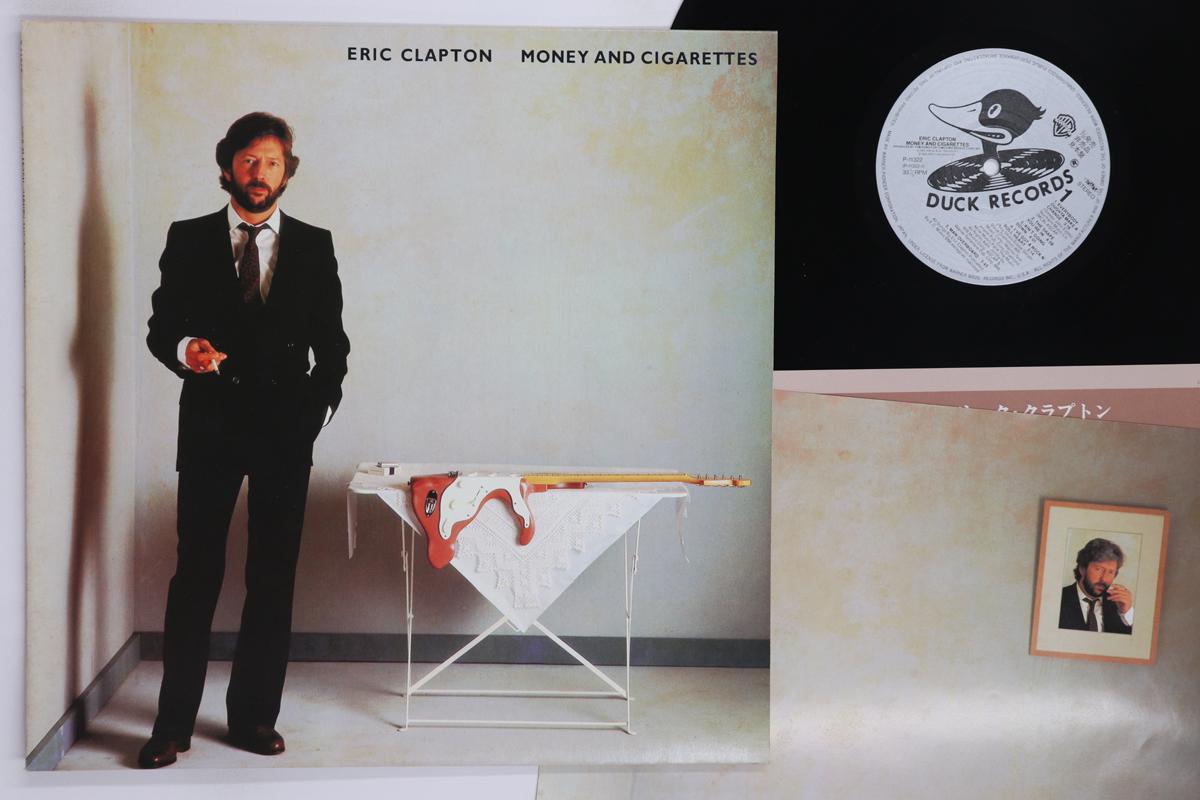 

LP Record ERIC CLAPTON Money Cigarettes P11322PROMO DUCK 1983 Japan Rock Used