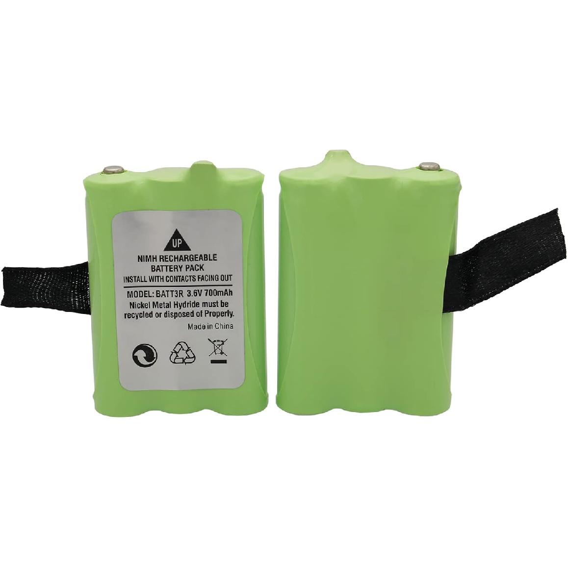 2 шт. 700 мАч BATT3R Запасная батарея для радиостанций Midland BATT3R BATT-3R AVP14 MID-AVP14 LXT600 T50 T60 X-Talker