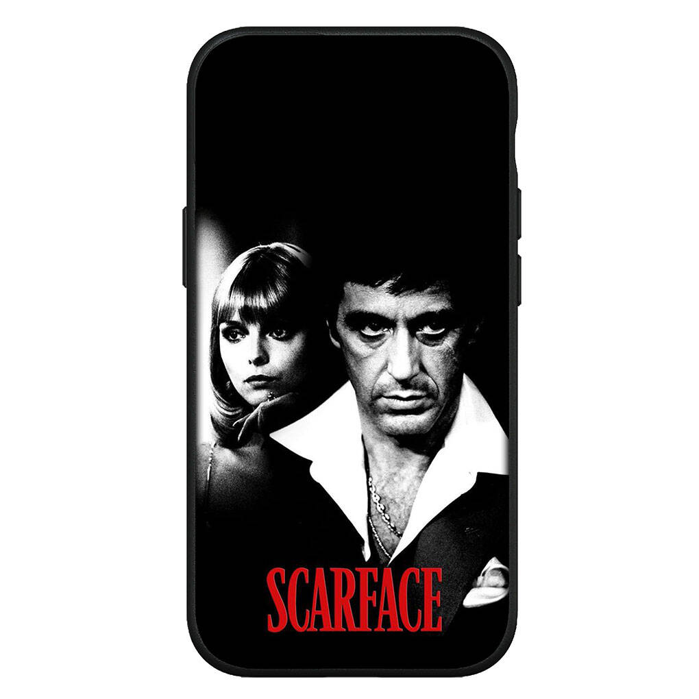for Samsung Galaxy S25 S24 iPhone 17 16 15 Xiaomi Redmi Note 14 13 12 11 Plus Pro Max XR Phone Case Scarface Al Pacino Tony Montana OPPO Huawei Cover