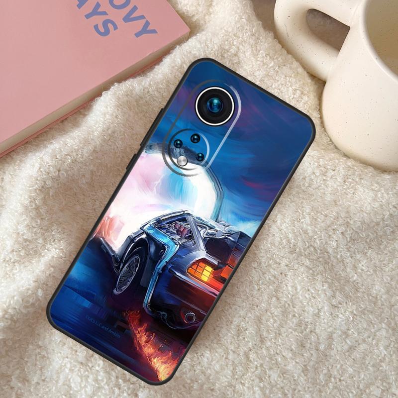 Back To the Future Cool Funda For Huawei P20 P30 P40 P60 Pro P Smart Nova 9 5T Honor Magic5 Lite X8 X9 a 50 70 Case