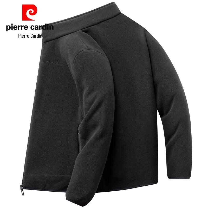 

Pierre Cardin Men s Fleece Stand Collar Cardigan 5XL