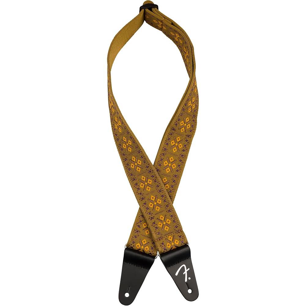 Fender Pasadena Woven Strap Lattice Tan 2-inch Guitar Strap