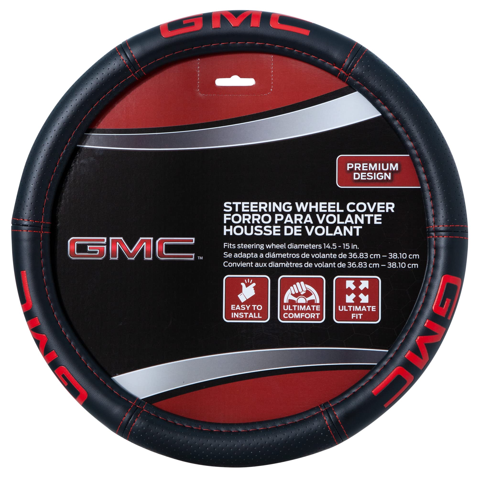 

Plasticolor 006708R01 GMC Deluxe Steering Wheel Cover