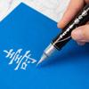 Pentel Brush Pentel Brush Pen Silver Tip Pen, XGFH-Z