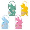 Easter 3D Rabbit Felt Candy Handbag Basket