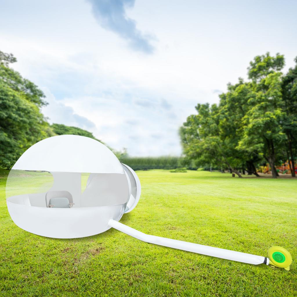 Inflatable Bubble Camping Tent Commercial Grade Outdoor Clear Dome Camping Cabin Bubble Tent with Air Blower for Family Backyard