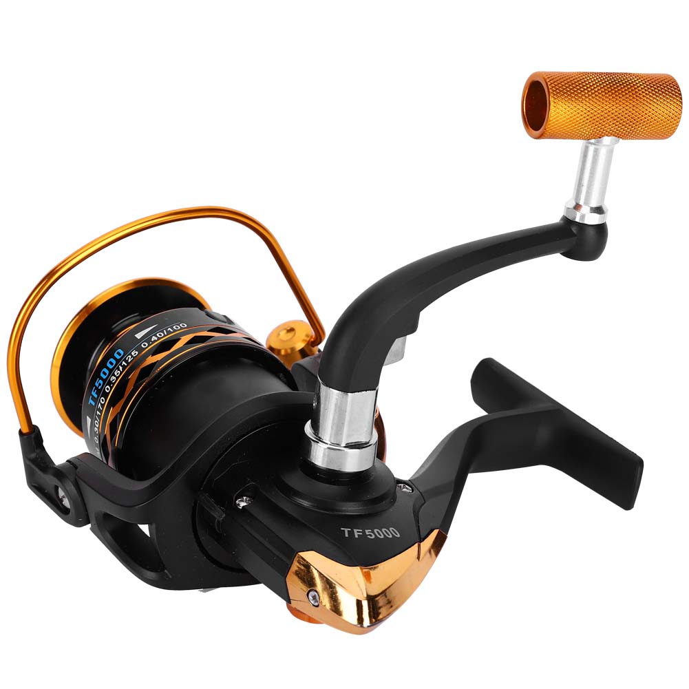 All Metal Spool Folding Rocker Arm Saltwater Spinning Wheel Fishing Reel Accessory ToolTF5000