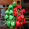 Artificial Fake Decorative Fruit Lifelike Foam Dish Onion Garlic Corn Red Pepper Kitchen Decoration For Chinese Style