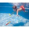 ZHFUYS Diving Pool Toy Underwater Swimming Throwing Diving Torpedo Shark,4 Pack