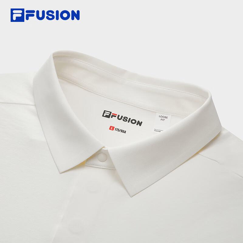 FILA FUSION Men's Knitted Short Sleeve Polo Shirt