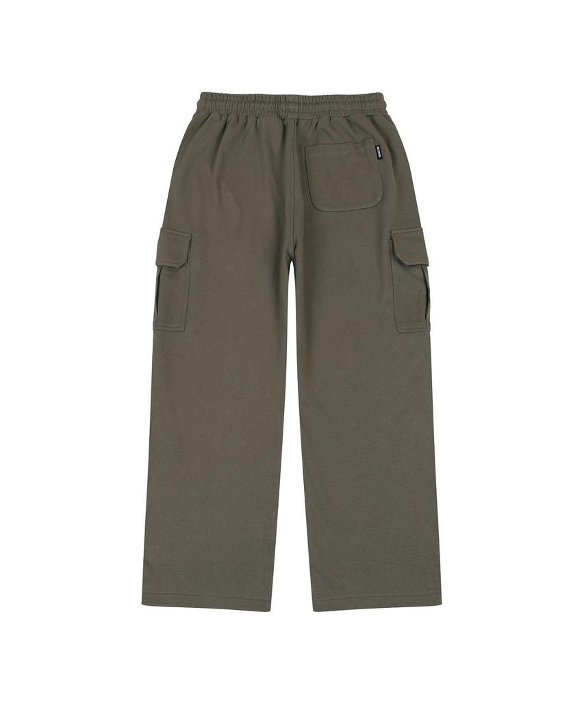 OUTDOOR PRODUCTS Basic Cargo Sweat Pants (Khaki)