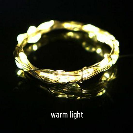 1M Warm White & 2M Colorful LED Fairy Lights for Decorative Starry Sky Bouquets, Birthdays, Christmas, & Wishing Bottles