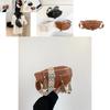 Stylish 2024 New Womens Slouchy Shoulder Bag In Black Beige Brown With Chic Tassel Design