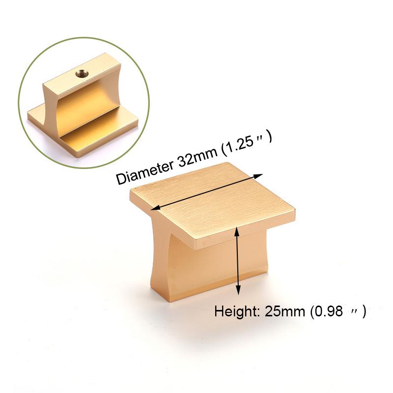 KAK Black Cabinet Handles Solid Aluminum Alloy American Style Kitchen Cupboard Pulls Drawer Knobs Furniture Handle Hardware
