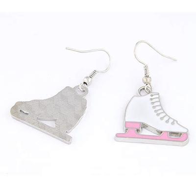 Korean Style Fashion Skates Personalized Earrings
