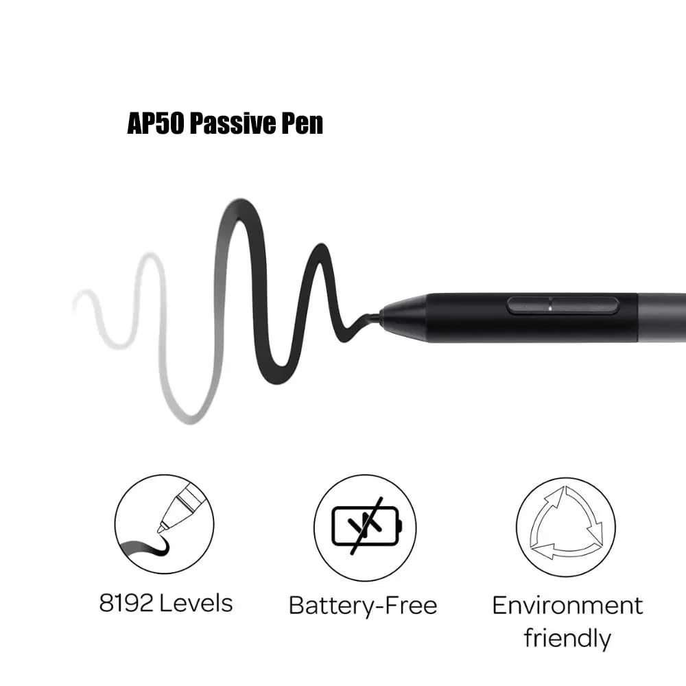 Spaseeba Digital Pen AP50 - Power-Free Pen for PD1161PD1220PD1320PD1561PD156Pro