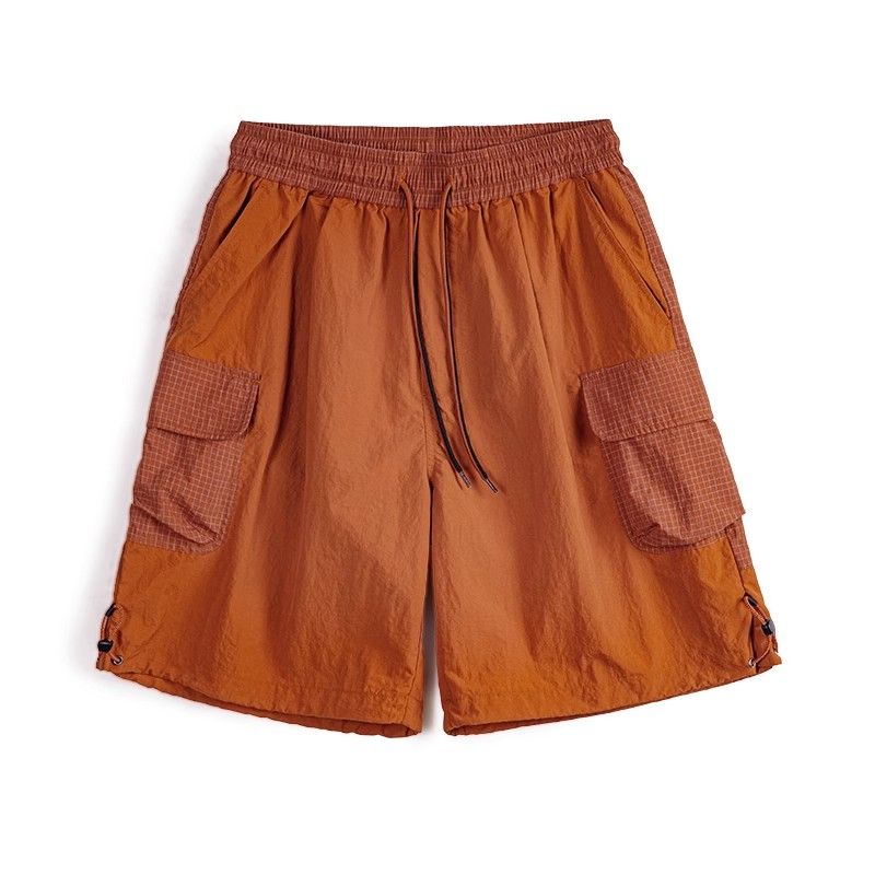 

Maden Sunset Orange Dopamine Shorts Leisure Cargo Orange 2XL