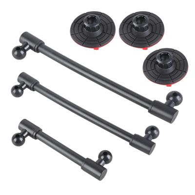 Multiple Surfaces Car Phone Holder Base With Powerful Adhesive For Smartphone Navigation Devices Stable 17mm Ball Mounts