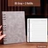 A4/B5/A5 Loose-Leaf Notebook with Custom Logo for Business or Personal Use
