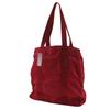 Prada Tote Bag B10310 Red Nylon Women Used