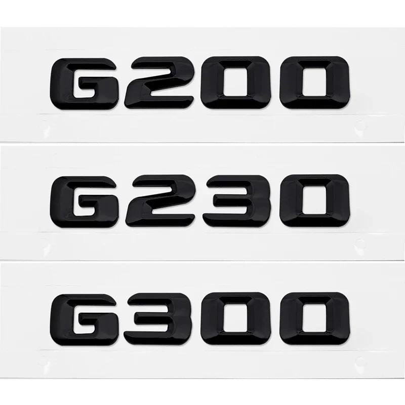 3D Letter Car Sticker Modified Tail Trunk Emblem Badge for Mercedes Benz G Class G63 G65 G200 G230 G300 G350 G400 G500 G550 AX1 