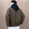 Men's Hooded Two-Piece Plush Jacket - 2025 Winter Trendy Warm Top