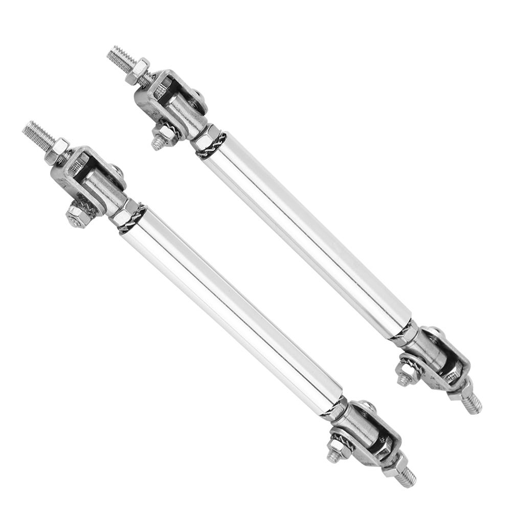 2Pcs 75mm Car Bumper Protector Lip Rod Splitter Strut   Support Front Rr  