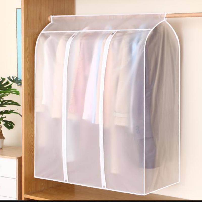 Büyük Kapasiteli Giysi Toz Örtüsü Giysi Saklama Asılı Giysi Elbise Takım Elbise Palto Kalınlaştırma