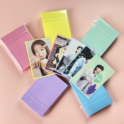 50 sztuk kopert na karty ochronne 61x91mm przezroczysty uchwyt na zdjęcia CPP Album Binder Korea koperta na karty fotograficzne ochraniacz na karty