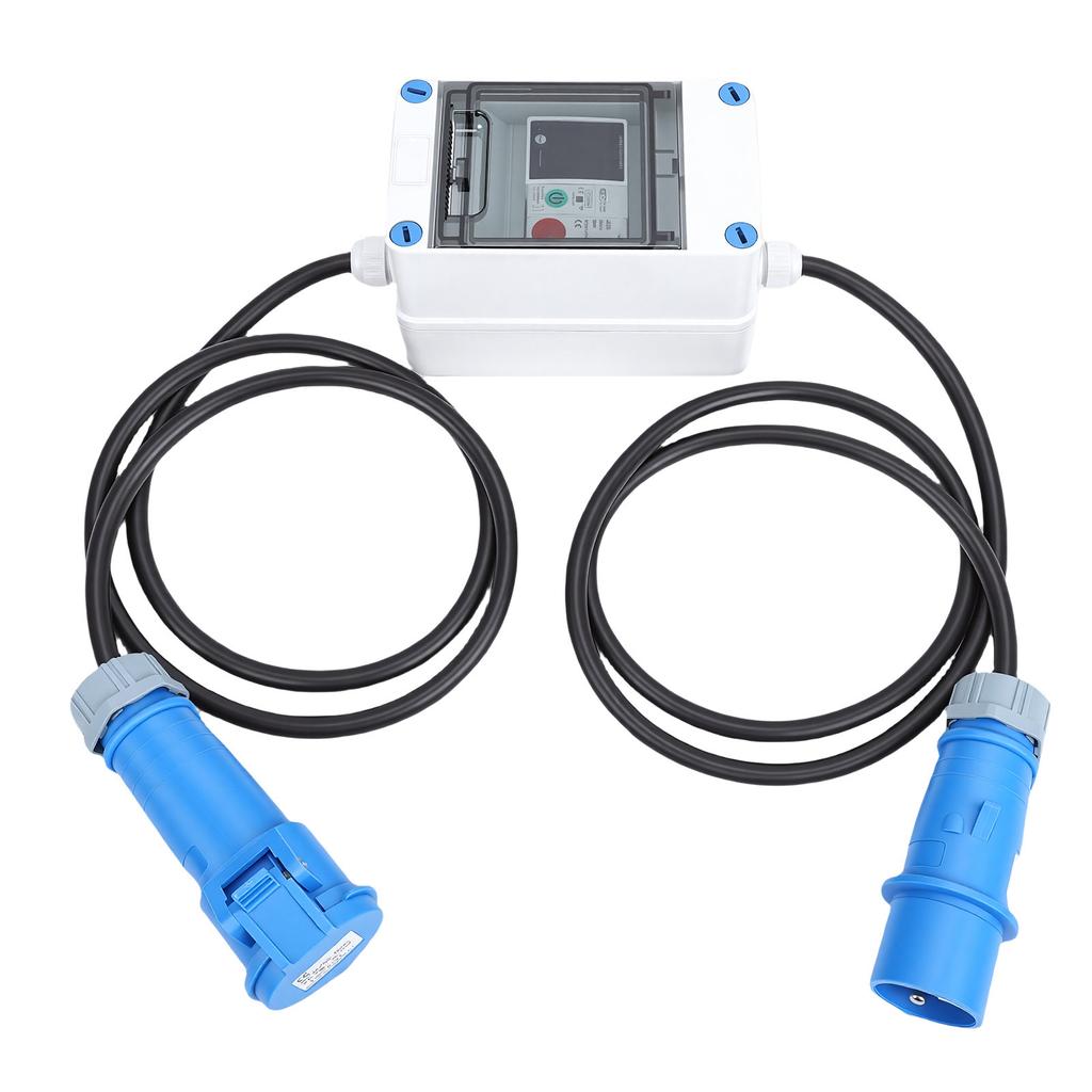 Digital Electricity Meter with Water Proof Connector WiFi Circuit Breaker Support for   Smart Portable KWH Meter for RV Outdoor Home Use