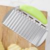 Heavy Duty French Fries Cutter Ergonomic Handle Potato Slicer Easy Clean Crinkle Cutter  for Fruits