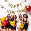 Banner Golden Glitter Bunting Party Holiday Decoration For Home Bar Shopping Mall Graduation Party Decorations 2026