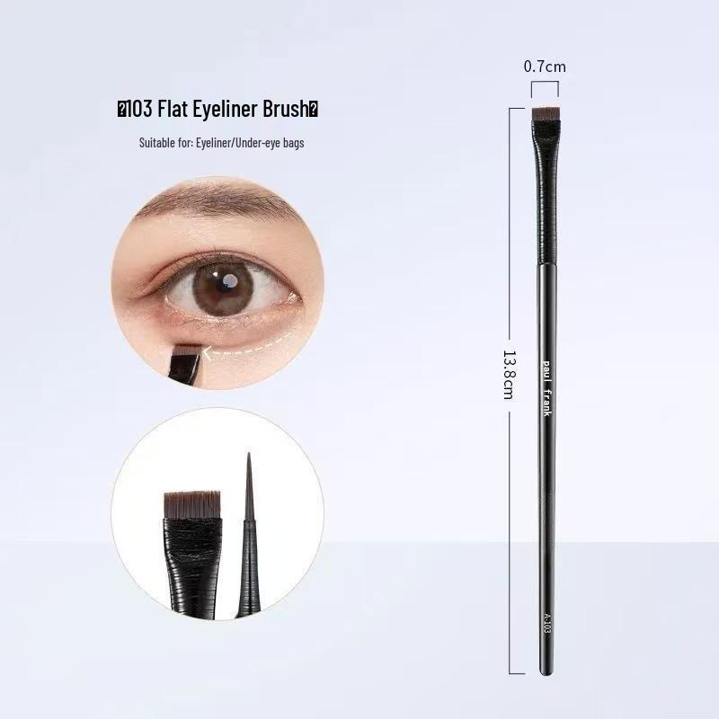 Многофункциональная 3D скошенная кисть для бровей и консилера - Портативная и универсальная