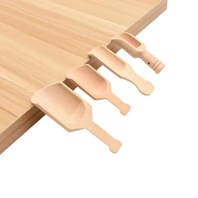 

Мини Деревянные Ложки Ложка для Соли для Ванны Ложка для Конфет Ложка для Муки Ложки Посуда Ложка для Измерения Молока Аксессуары Кухонные Инструменты для Приготовления пищи