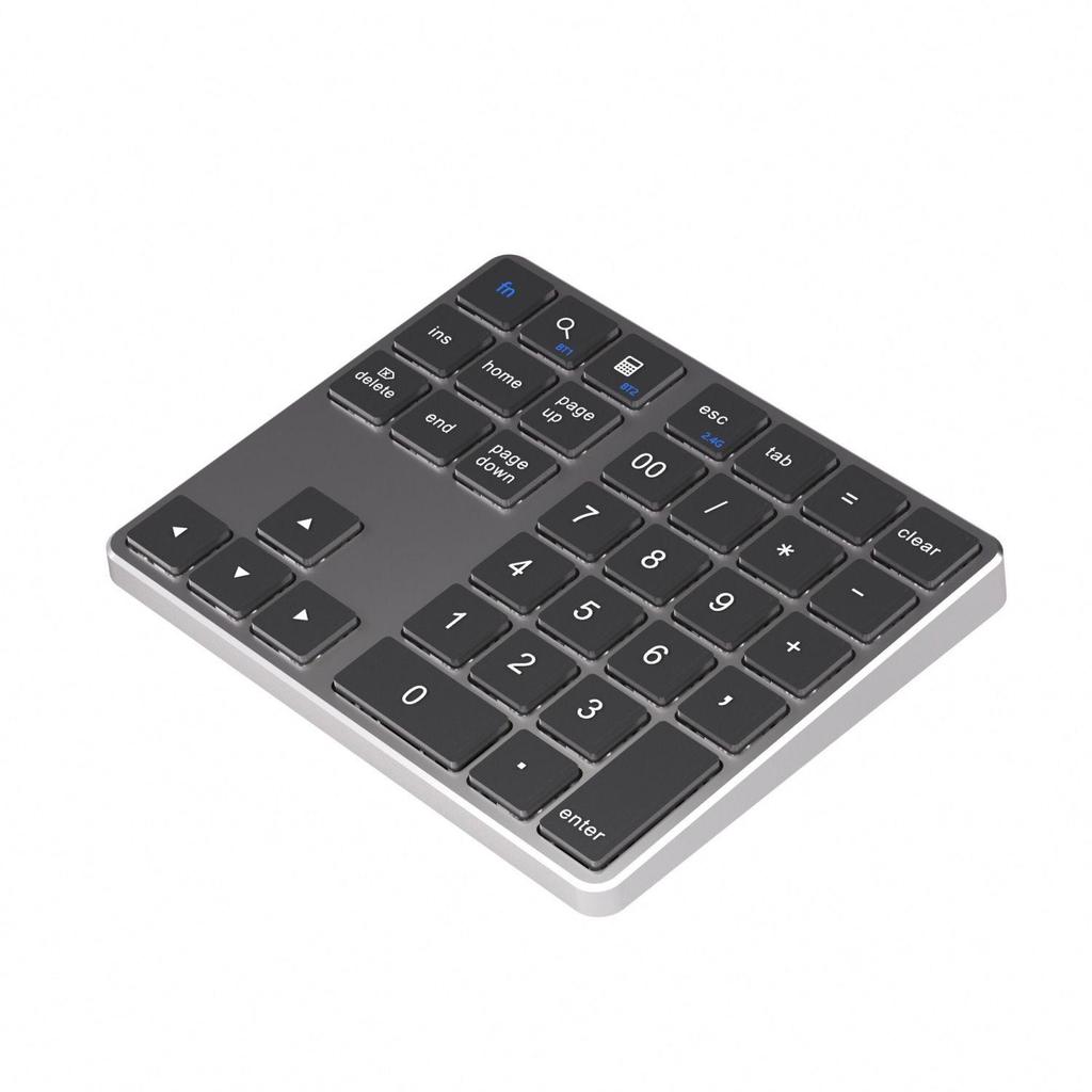 35-Key Wireless Bluetooth Numeric Keypad for Office and Accounting
