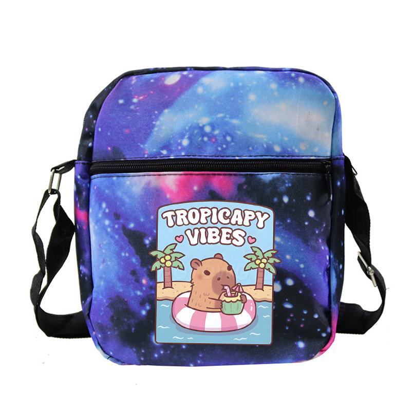 Cute Children's Casual Shoulder Bag Male and Female Students Portable Crossbody Bag Campus Trend