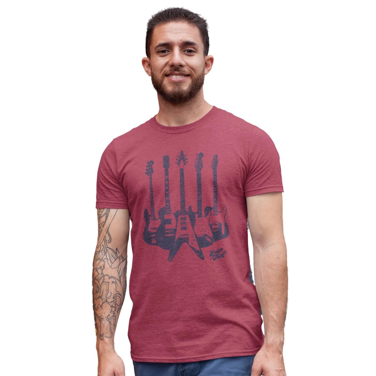 Classic Guitars T-Shirt Birthday Gift M