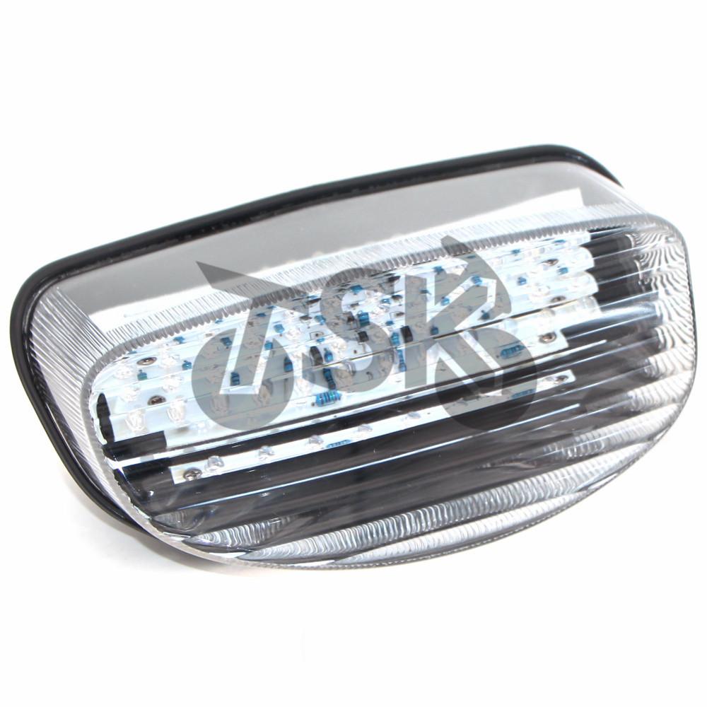 For HONDA CBR1100XX HORNET 250 600 Motorcycle LED Rear Turn Signal Tail Stop Light Lamps Integrated