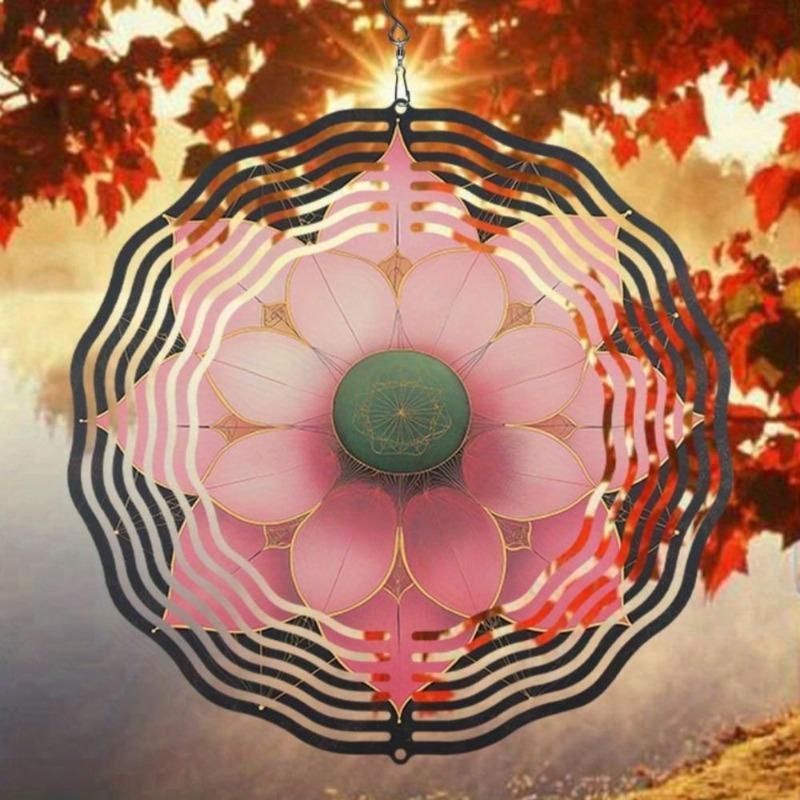 Sparkling Stainless Steel Wind Spinner – Reflective Garden & Patio Decor